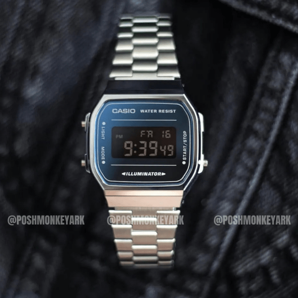 CASIO VINTAGE NEGATIVE DISPLAY - A168WEM-2B
