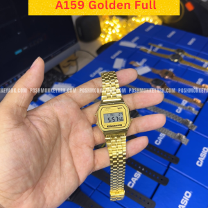 Casio A159 Golden Premium Quality Vintage Watch