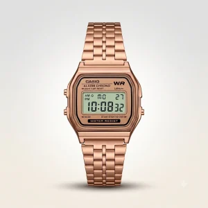 Casio A159 RoseGold Premium Quality Vintage Watch